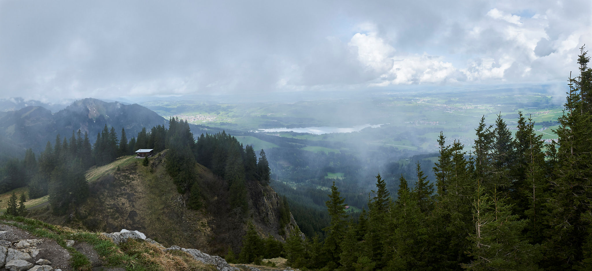 Wanderung auf die Alpspitze über Guggemos, Bayerstetten und Grat.