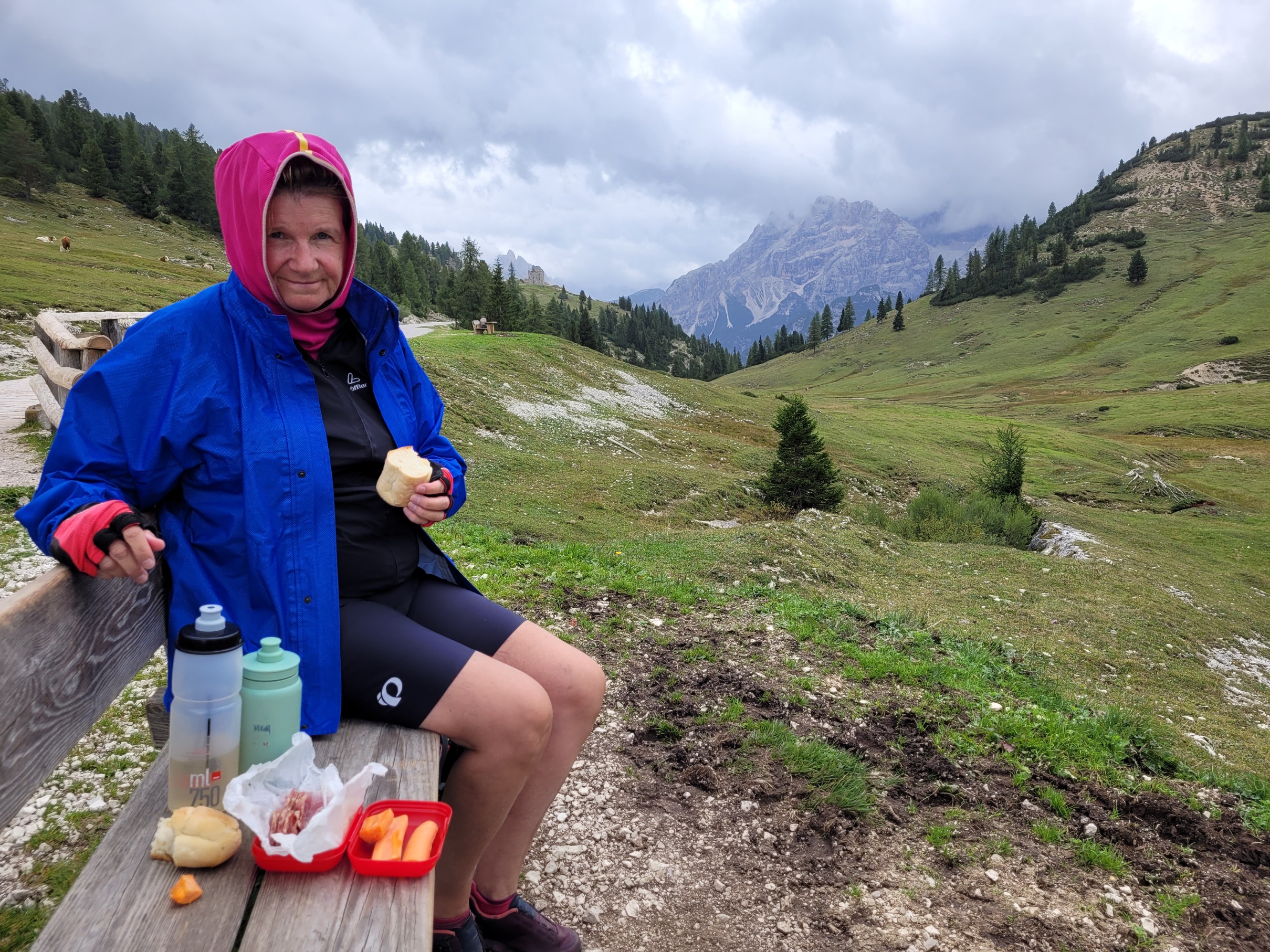 Verdiente Brotzeit an der Plätzwiese