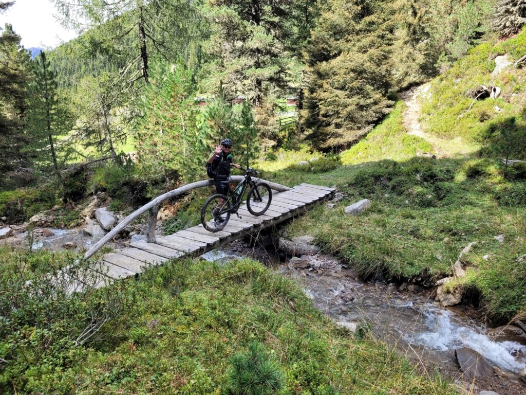 Wanderweg zur Hinteren Taisten-Alm